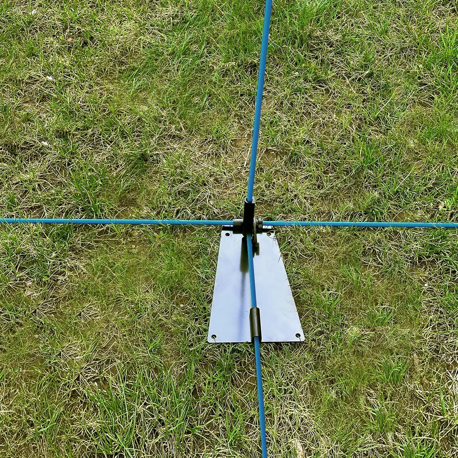 Amy Sport Golf Practice Plate Swing Plan Trainer Alignment Stick Holder Durable Metal Training Equipment Golfing Accessory