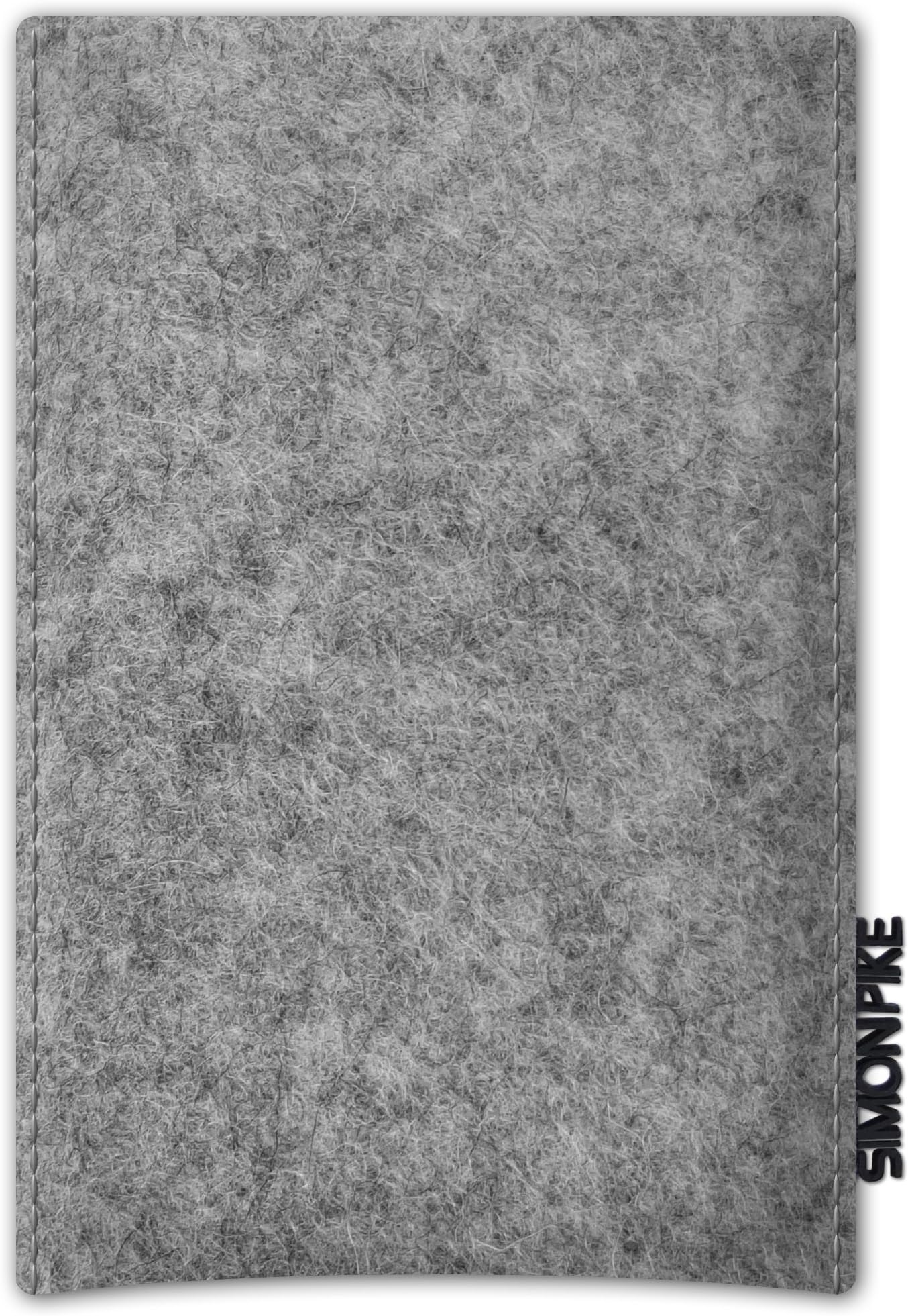 SIMON PIKE Boston BASIC Wool Felt Mobile Phone Case for Samsung Galaxy S4 Mini Duos Grey