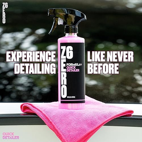 Miniatura 2 de Zero Six Ceramic Quick Detailer Spray - Brillo profesional para automóviles con revestimiento de cerámica avanzado  Brillo superior, protección de