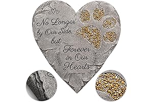 OBSI Dog Memorial Gifts for Loss of Dog Sympathy Gift- Rainbow Bridge Dog Memorial Stone