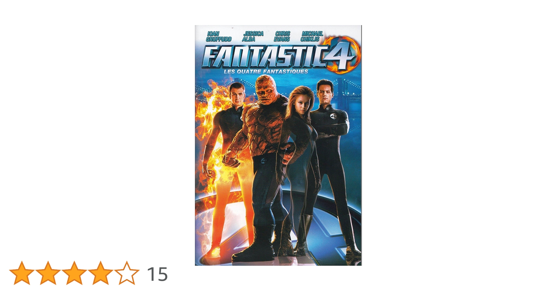 洋画・外国映画 FANTASTIC 4 DVD Fantastic Four (DVD, 2009, Widescreen Movie Cash) for sale