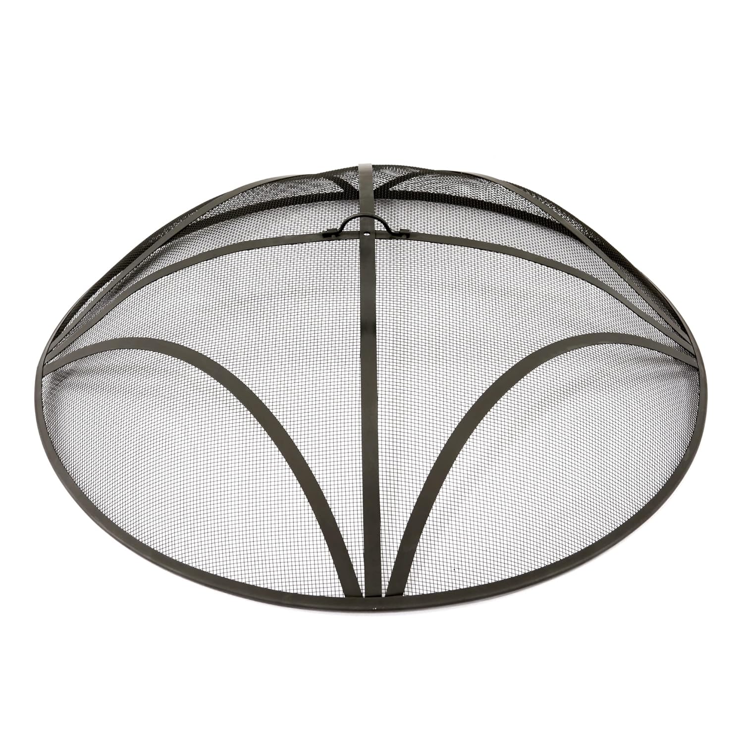 36In Reinforced Steel Round Fire Pit Screen Cover,Outdoor Patio FirePit