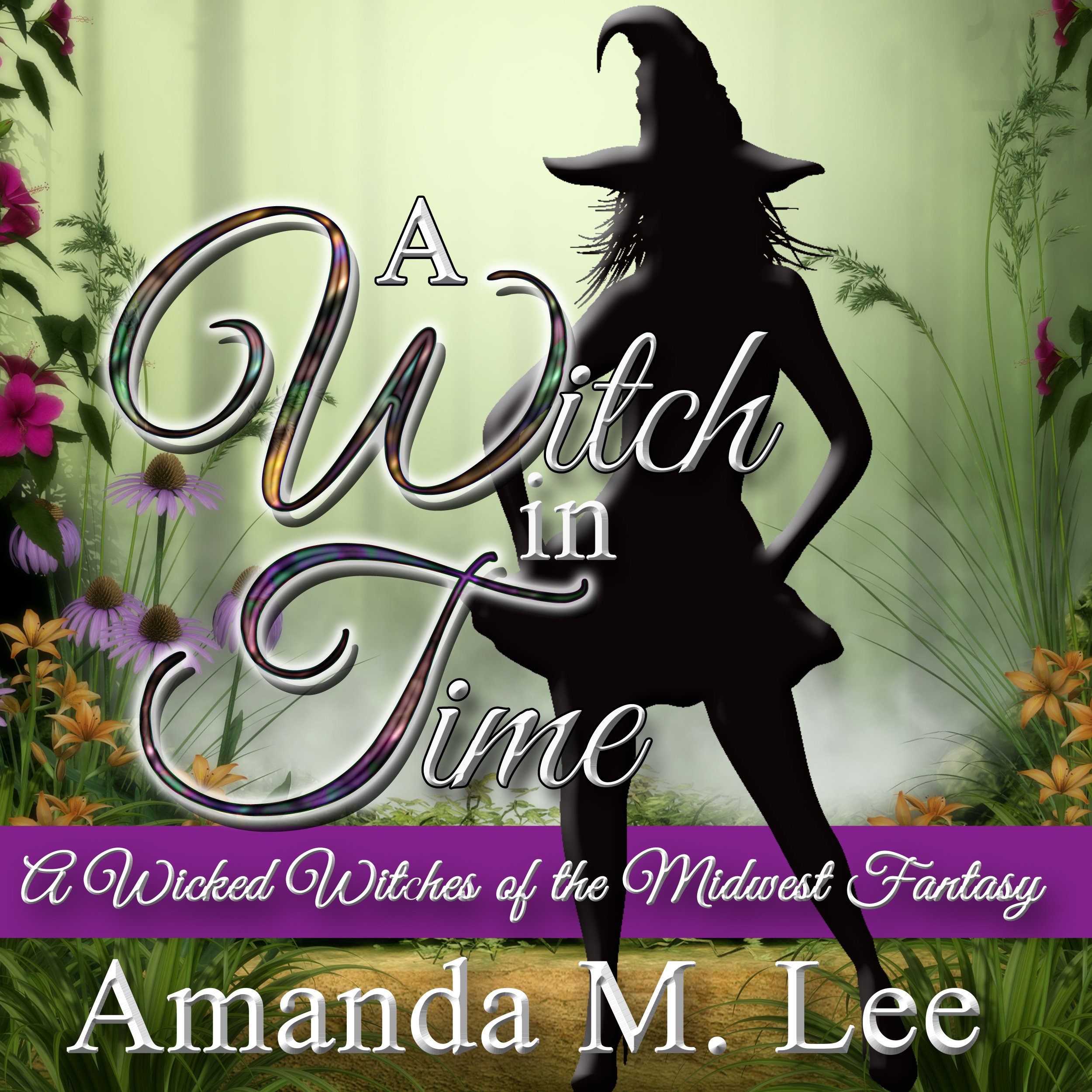 Cover art for A Witch in Time: A Wicked Witches of the Midwest Fantasy