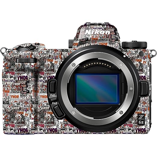 WRAPTURE. Premium DSLR Camera Scratchproof Protective Skin for Nikon Z6 ii - No Residue Removal, Bubble Free, Scratch Resistant, Stretchable, HD Quality Printed - HDCS 031