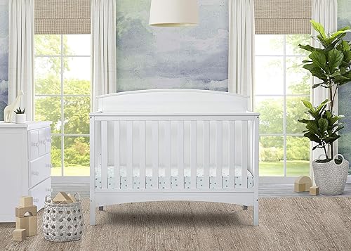 Miniatura 2 de Delta Children Archer 4-in-1 Crib, Bianca Bianca Blanco