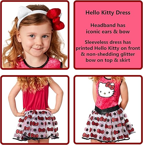 Miniatura 4 de Rubie's Girl's Hello Kitty Costume Dress
