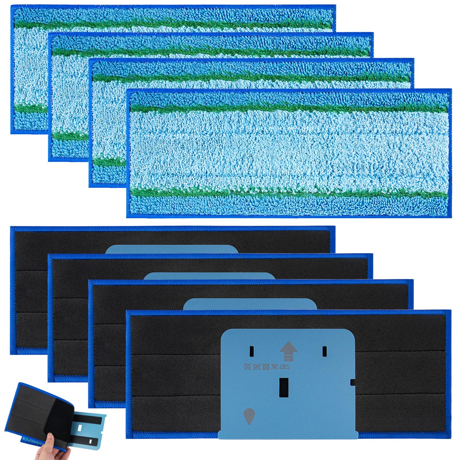 Amazon.com: Upgraded M6 Wet Mopping Pads for iRobot Braava Jet M6