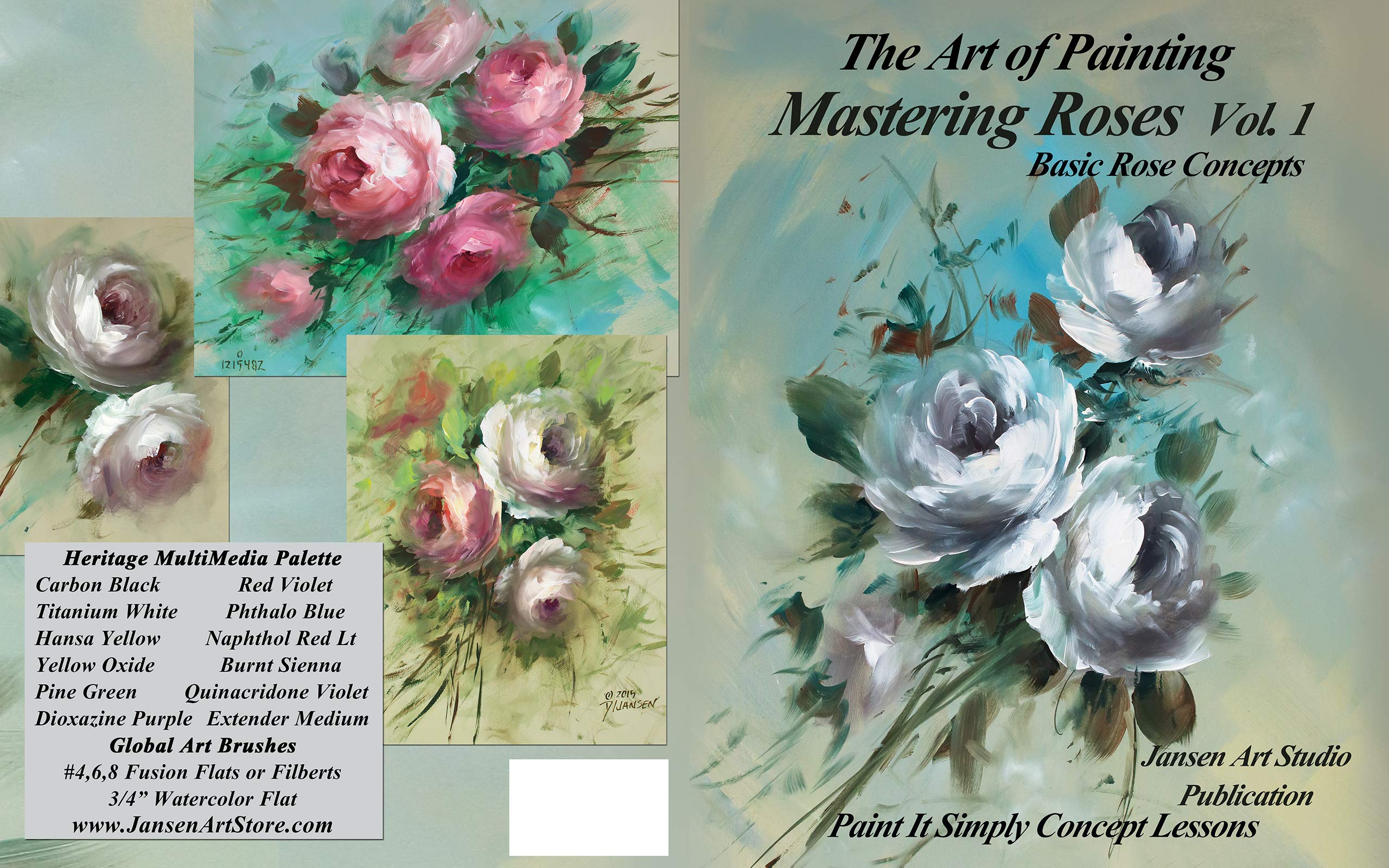Mastering Roses Vol 1 livre de concepts de base sur les roses édition anglaise