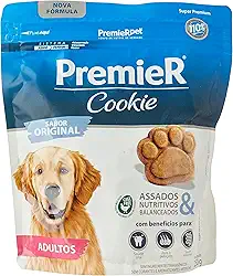 Premier Pet Biscoito Premier Cookie Para Cães Adultos 250G Raça Adulto