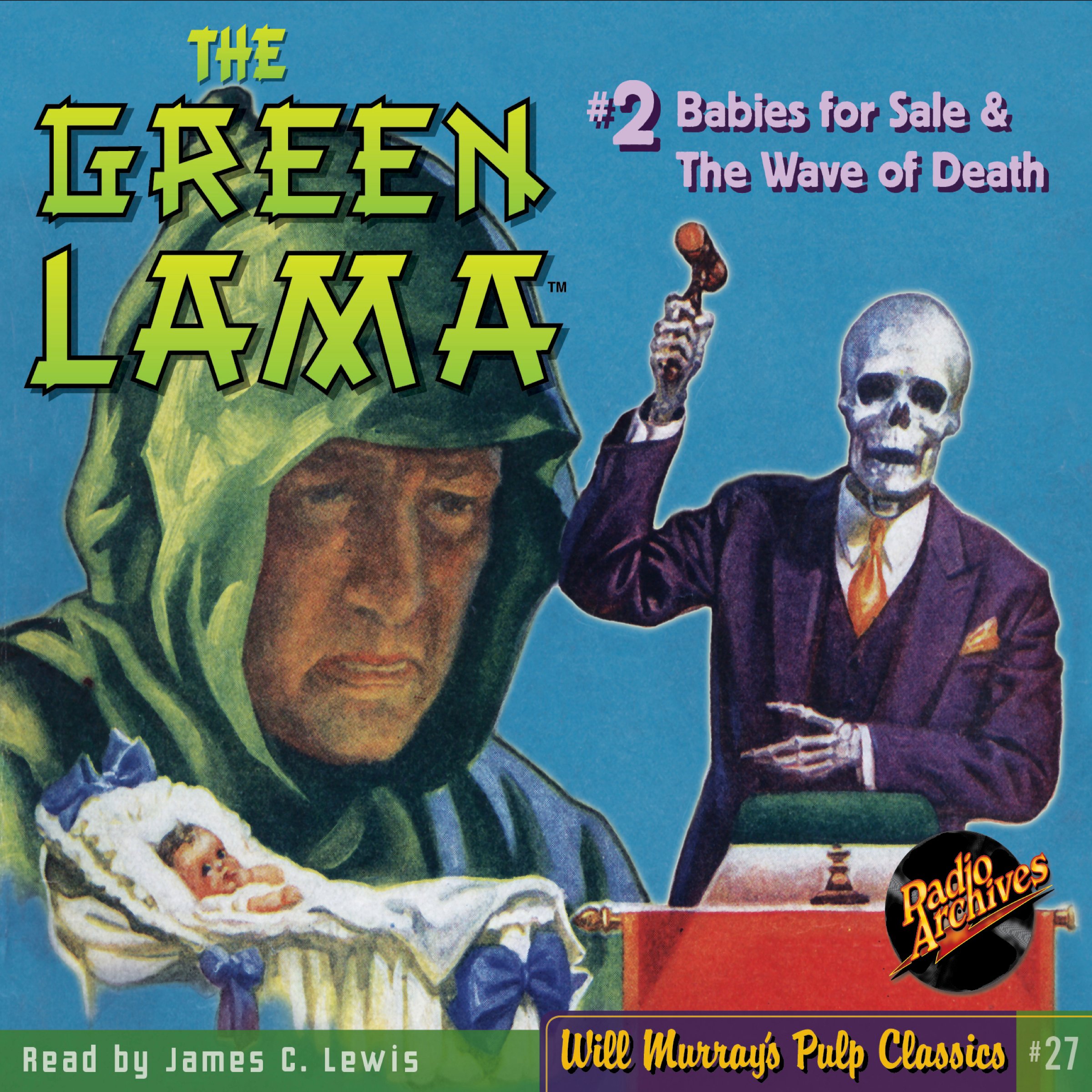 Cover art for The Green Lama #2