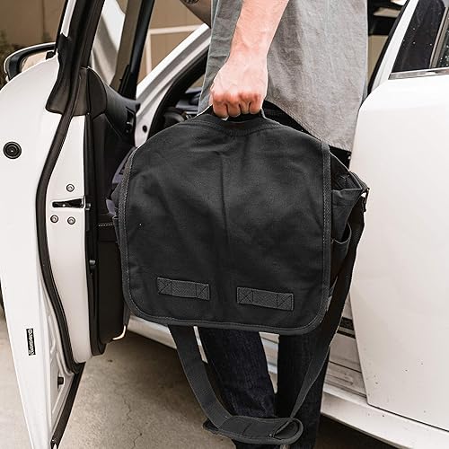 Miniatura 6 de Sweetbriar bolsa cruzada clásica de lona vintage para todo uso