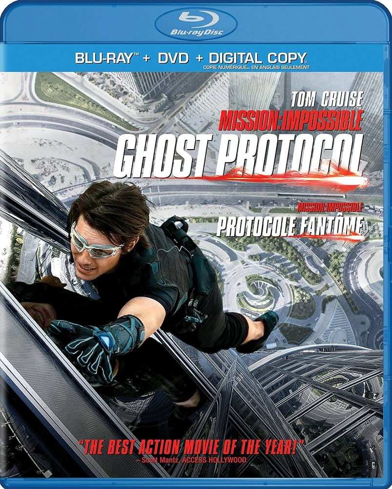 Amazon.com: Mission: Impossible - Ghost Protocol (Blu-ray + DVD