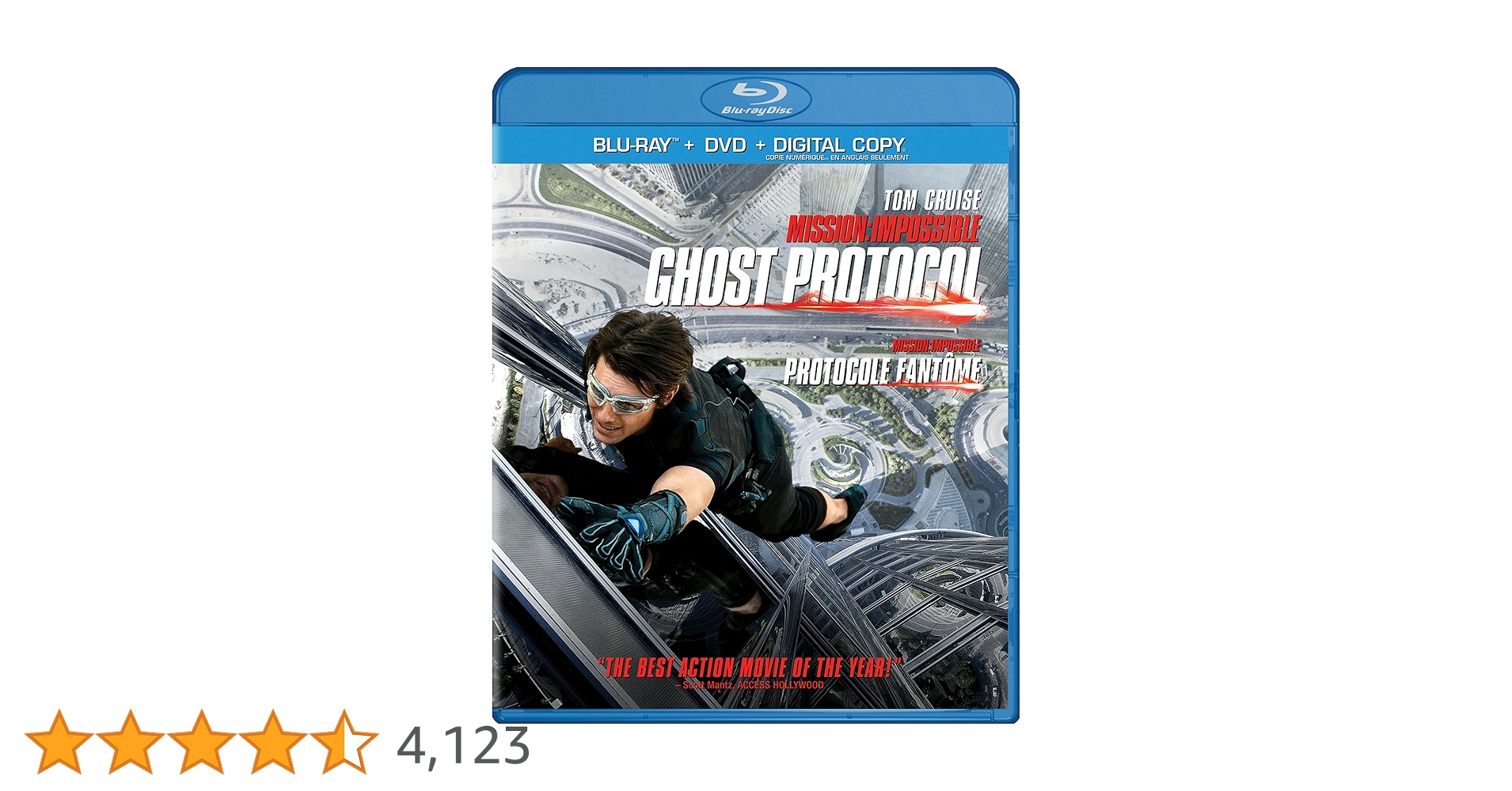 2PM　LIVE　Blu-ray Mission Impossible: Ghost Protocol (Blu-ray + DVD + Digital Copy