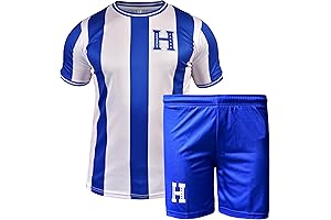 Honduras Kids Soccer Jersey & Short Set for Boys and Girls