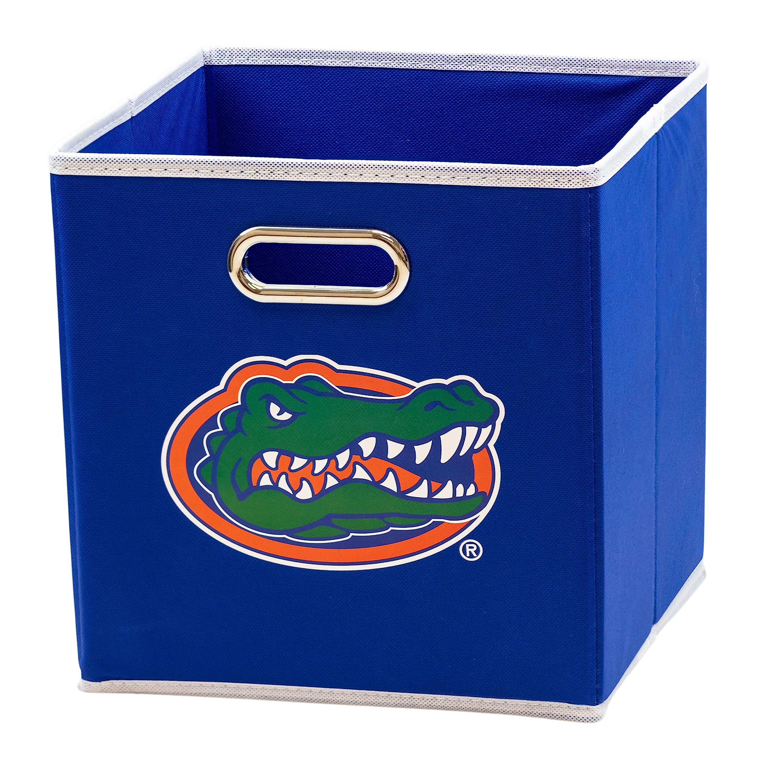 Franklin Sports NCAA College Team Fabric Storage Cubes Made to Fit Storage Bin Organizers