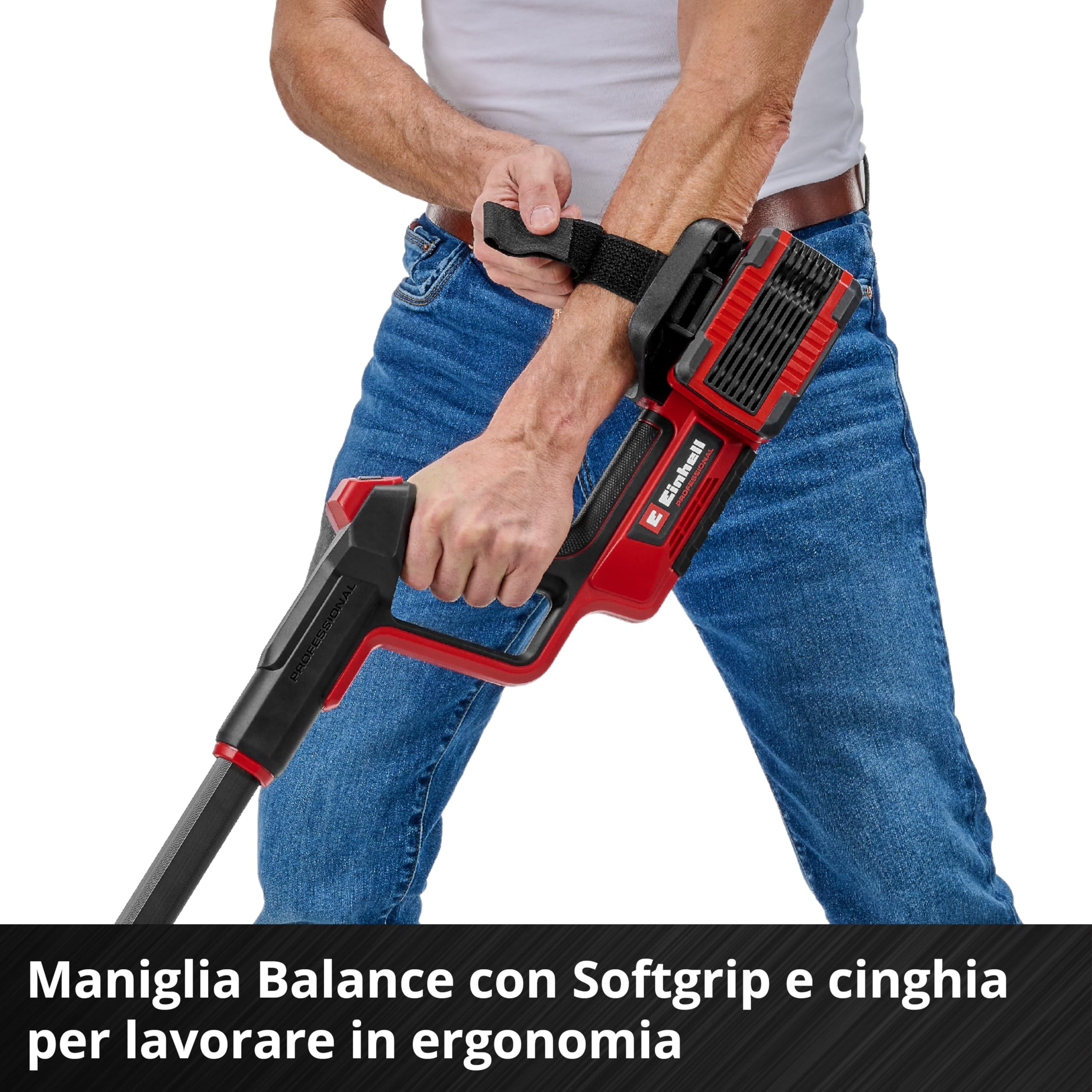 Einhell Professional Spazzafoglie GP-LB 36/270 Li E BL-Solo Power X-Change (36 V, aria 270 km/ora, Brushless, regolaz. giri, tubo 3 stadi, senza batteria)