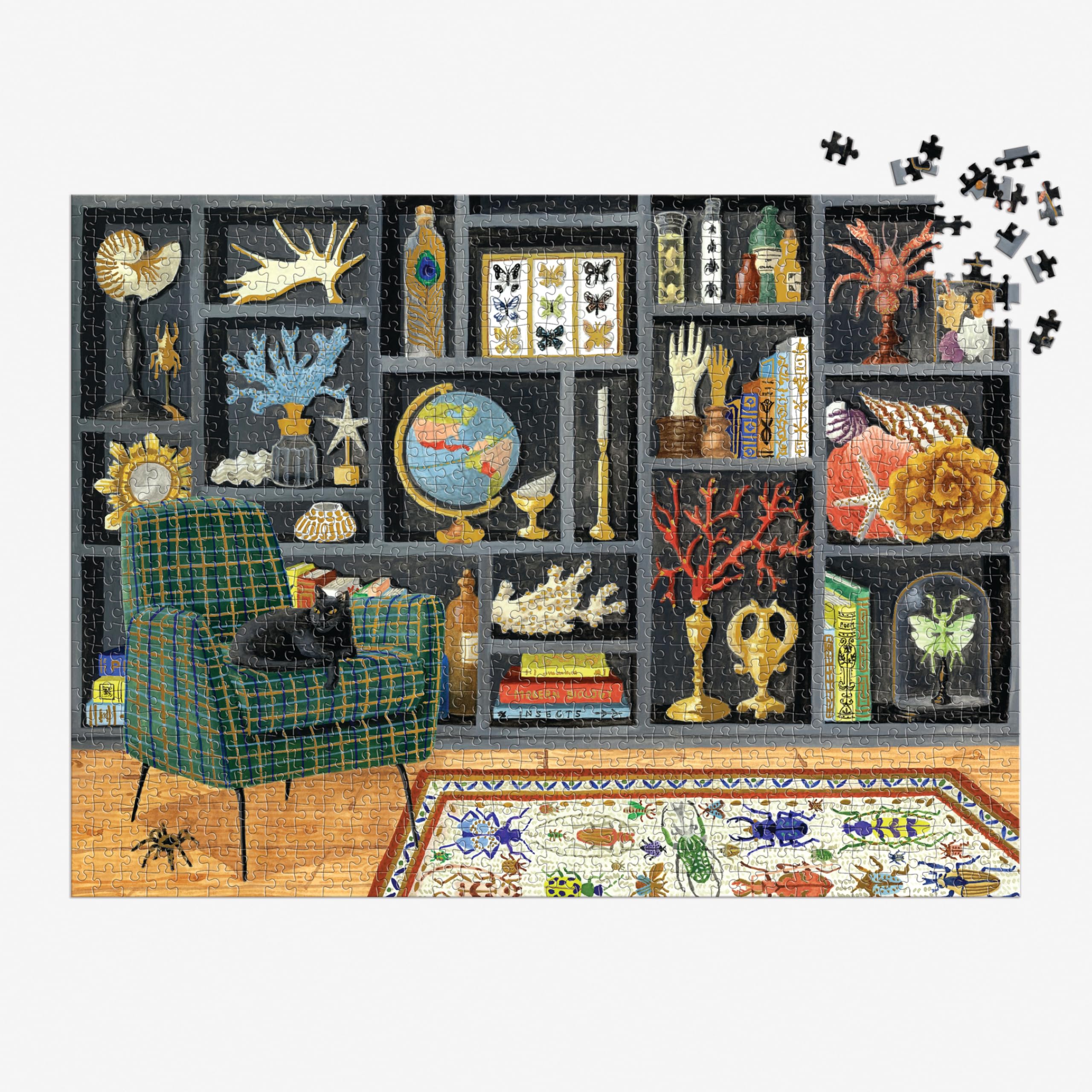 希少 JOHN EINERSSEN JIGSAW PUZZLE 1000PCS Amazon.com: Eclectic Treasures 1000 Piece Foil Puzzle : Galison