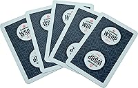 Vista 4 de WSOP Juego de 6 barajas auténticas 2018-2017-2016 usadas de plástico Copag
