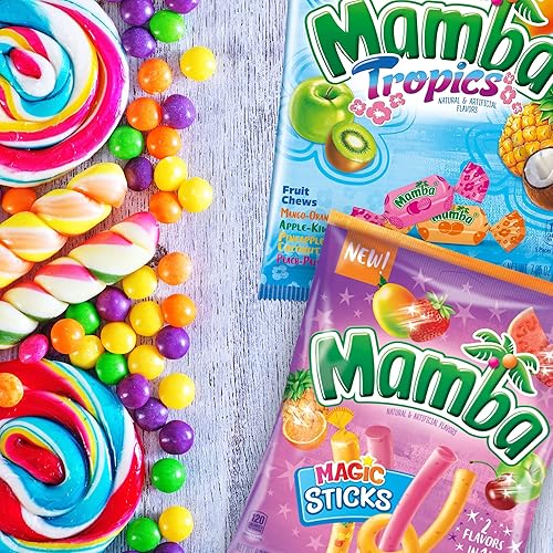 Miniatura 5 de Needzo Ultimate Mamba - Juego de regalo de dulces masticables surtidos con sabor a frutas, dulces masticables envueltos individualmente, surtido de