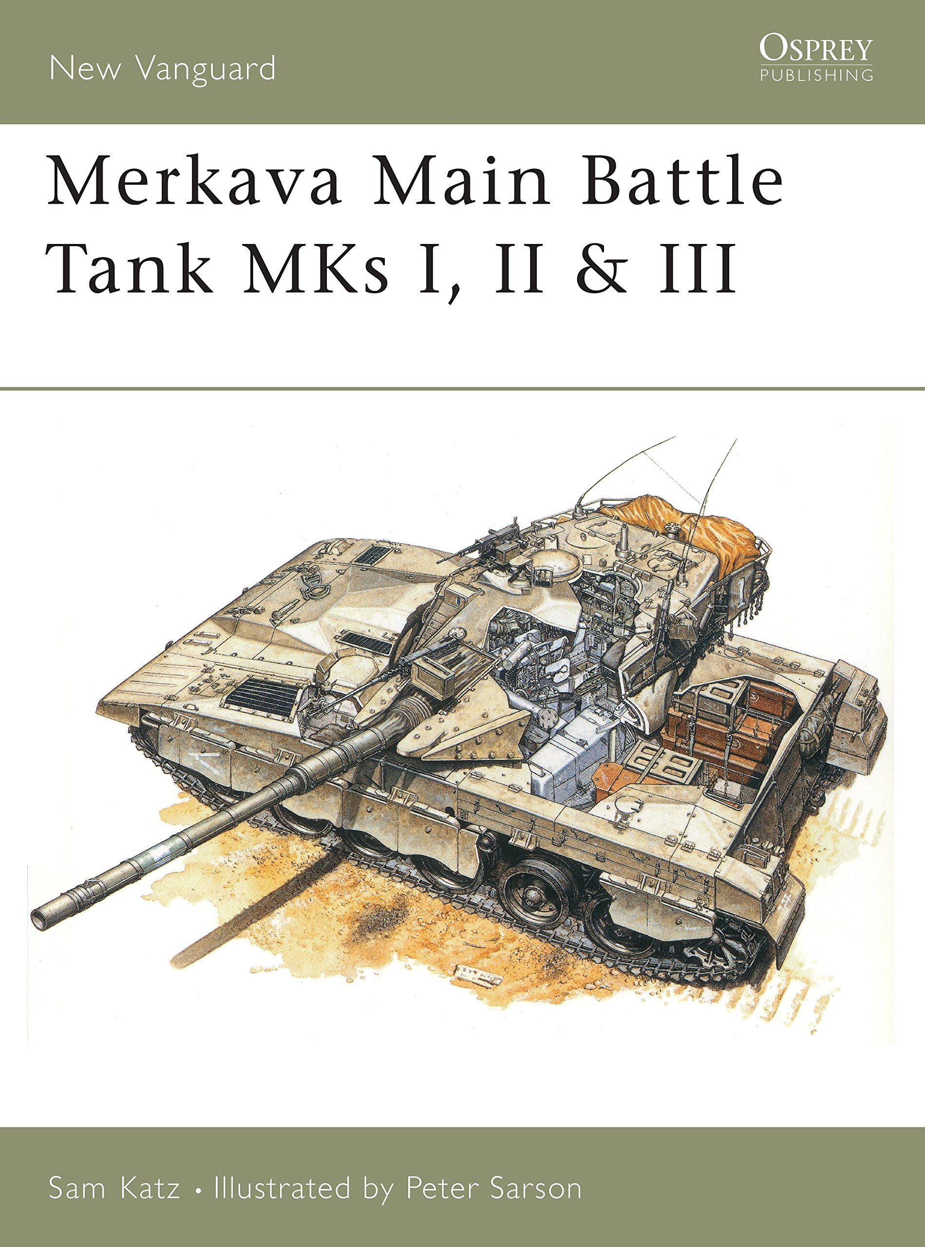 Merkava Main Battle Tank MKS I, II & III: Main Battle Tank, 1977