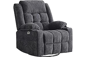 Power Swivel Rocker Recliner Massage Chair | Electric Recliner Glider Reading Chairs