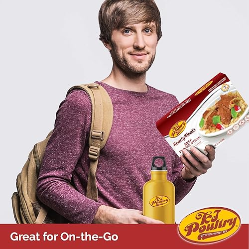 Miniatura 8 de Carne de res kosher y arroz con carne, comidas de carne MRE listas para comer (paquete de 3) preparadas para platos preparados totalmente cocidos,