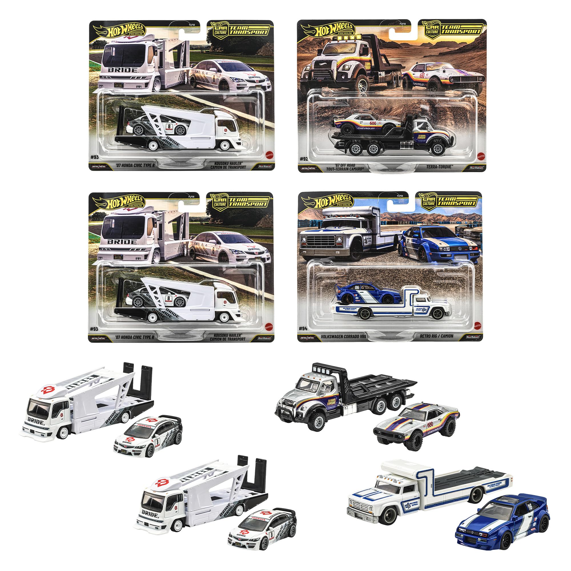 新品未開封　ホットウィール　チームトランスポート　986H-FLF56 セット Amazon | ホットウィール(Hot Wheels) チームトランスポート アソート