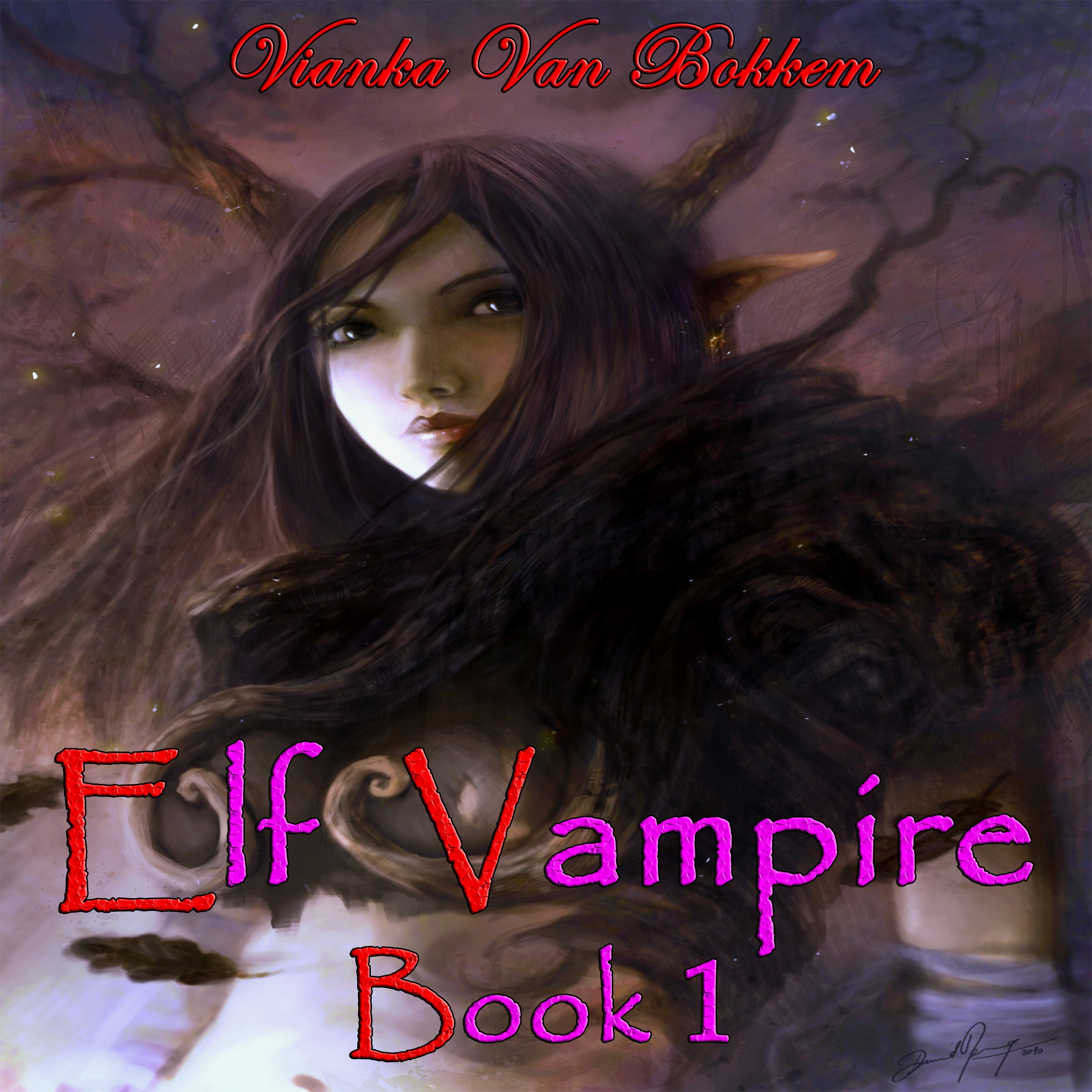 Cover art for Elf Vampire, Book 1