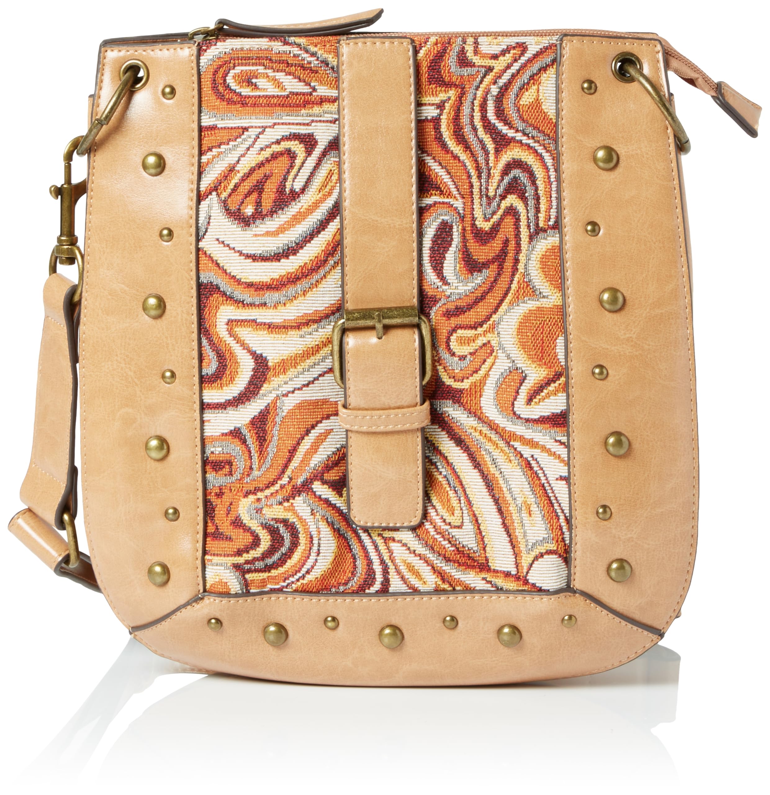 aleva Women's Handbag, Beige Multicolour, One Size