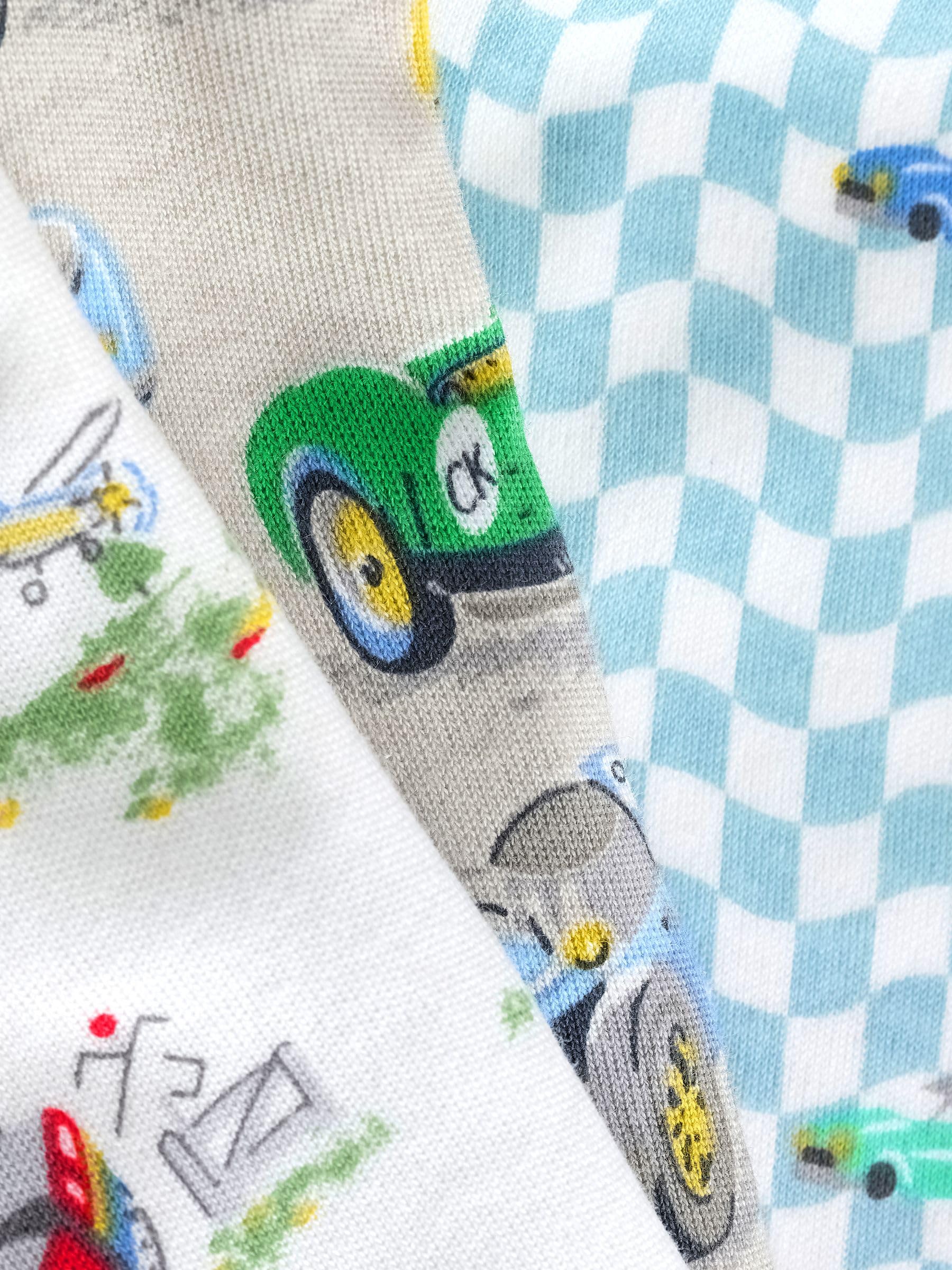 NEXT Jungen Snuggle Schlafanzüge, 3er-Pack