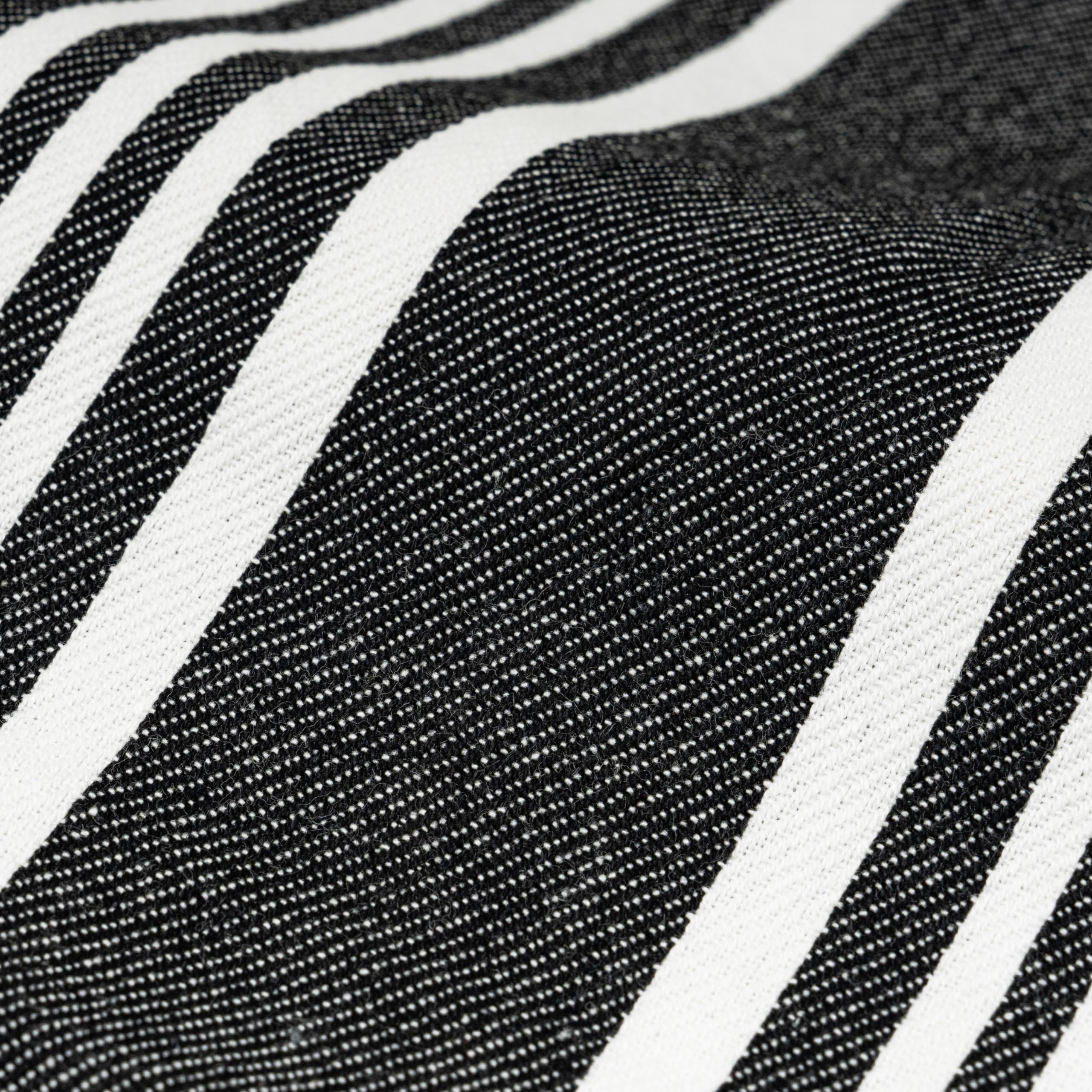 Toallas de cocina a rayas negras, paquete de 6, 100% algodón, paños de cocina de algodón negro de 30 x 20 pulgadas, altamente absorbentes, lavables, duraderas, sin pelusa para todas las estaciones