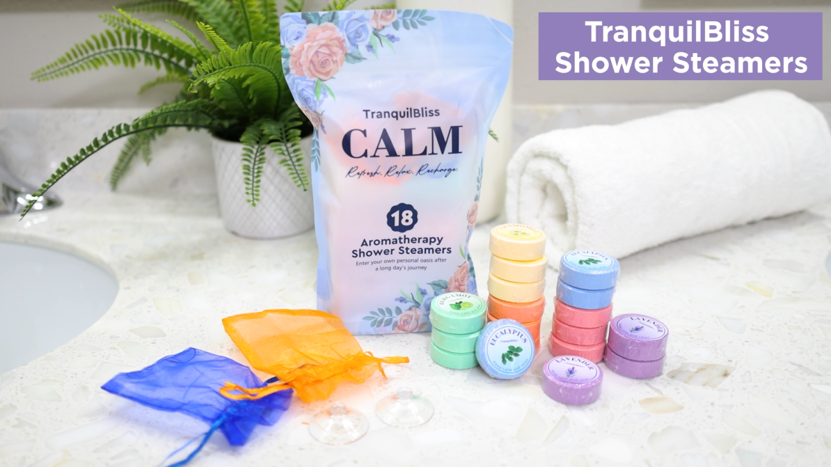 Amazon.com: TranquilBliss Shower Steamers, 18 PCS Set, Self Care