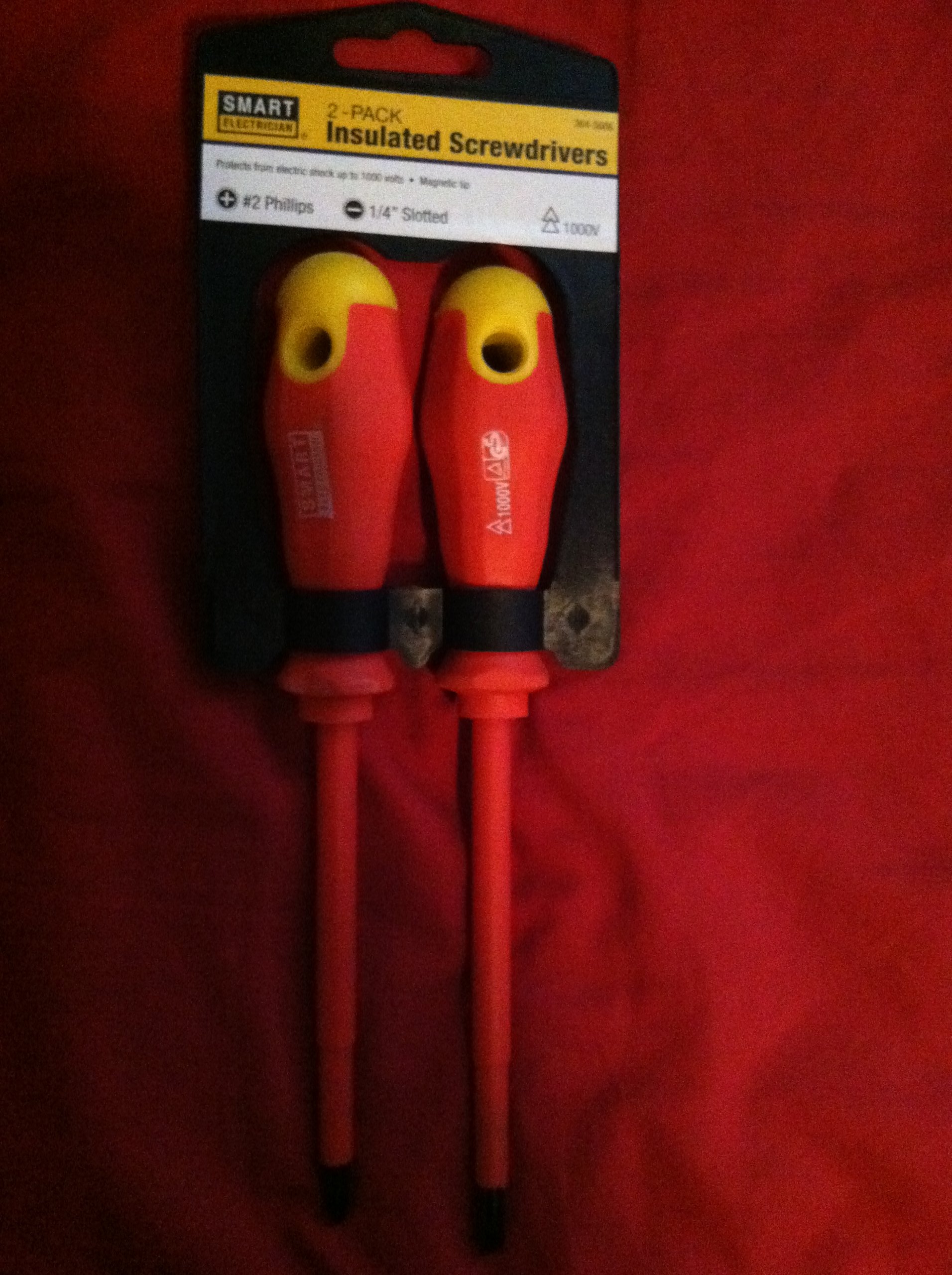 2-pack Insulated Screwdrivers