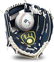 Vista 28 de Franklin Sports MLB Youth Teeball Glove and Ball Set - Kids Baseball and Teeball - Perfect First Kids Glove - 9.5
