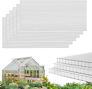 RITOLLO 6mm twin-wall polycarbonate greenhouse panels