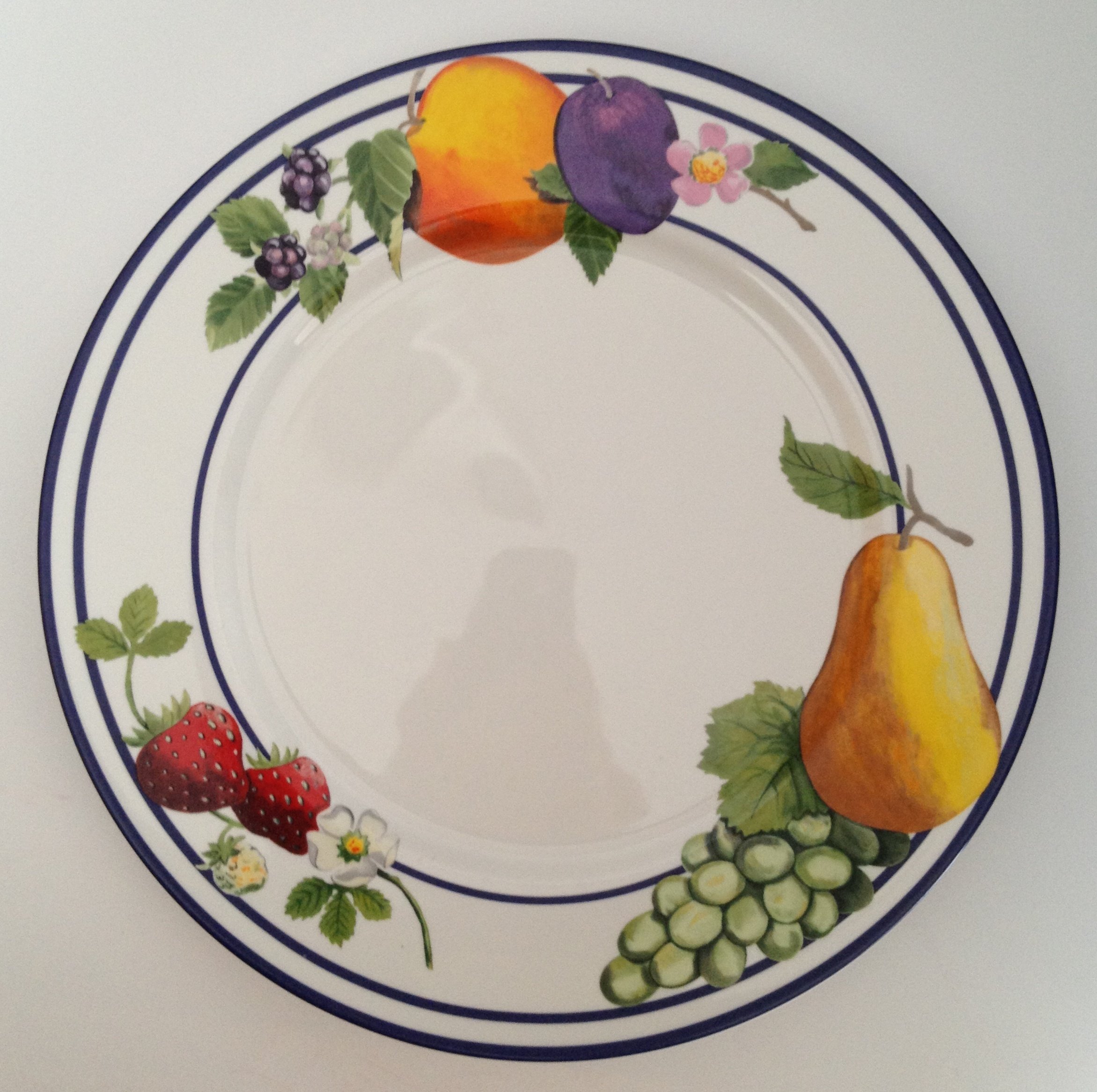 Assiette Fruits Groves Lenox pour partager des instants de bonheur