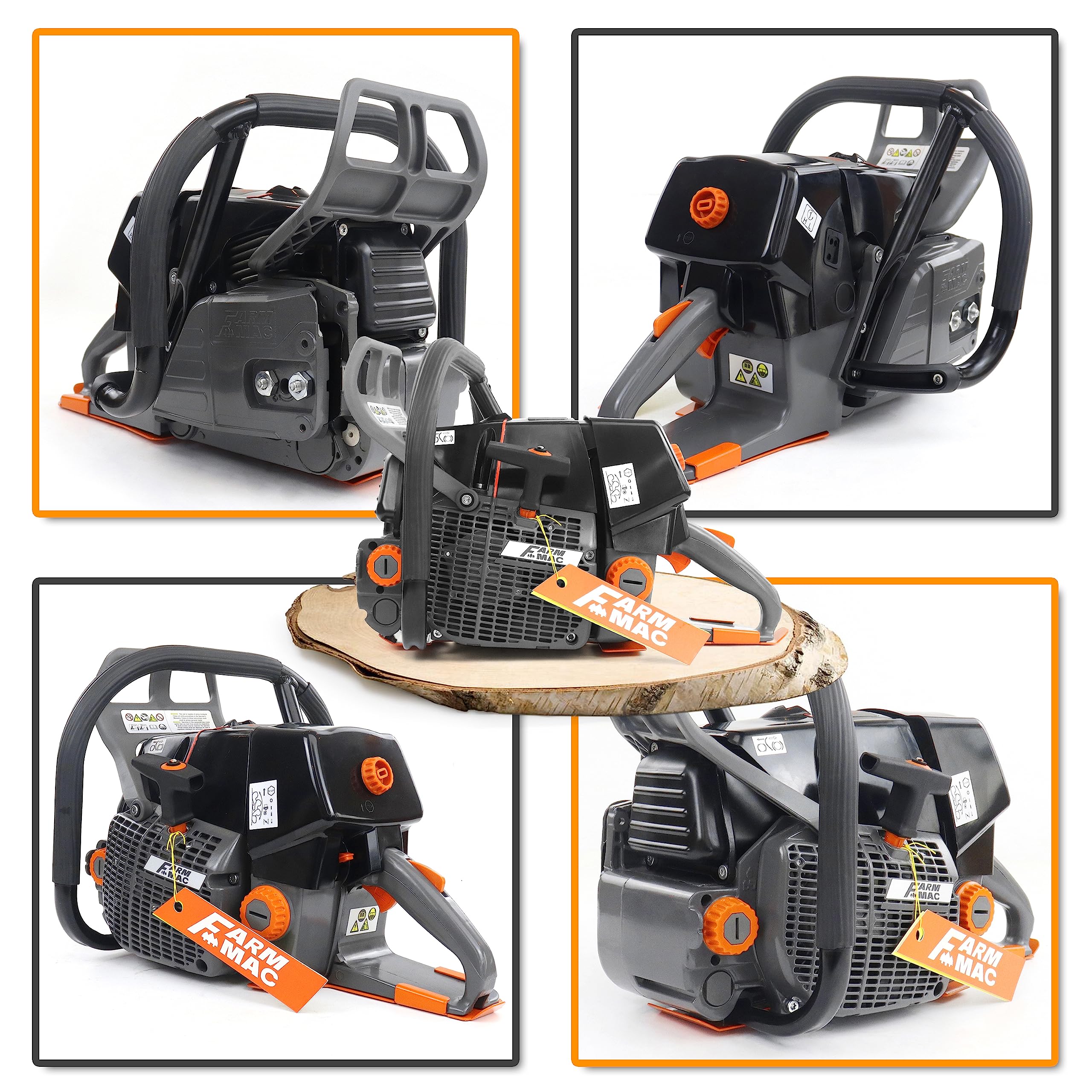 Amazon.com: FARMMAC F660V 92cc High-End Version Gas Chainsaw