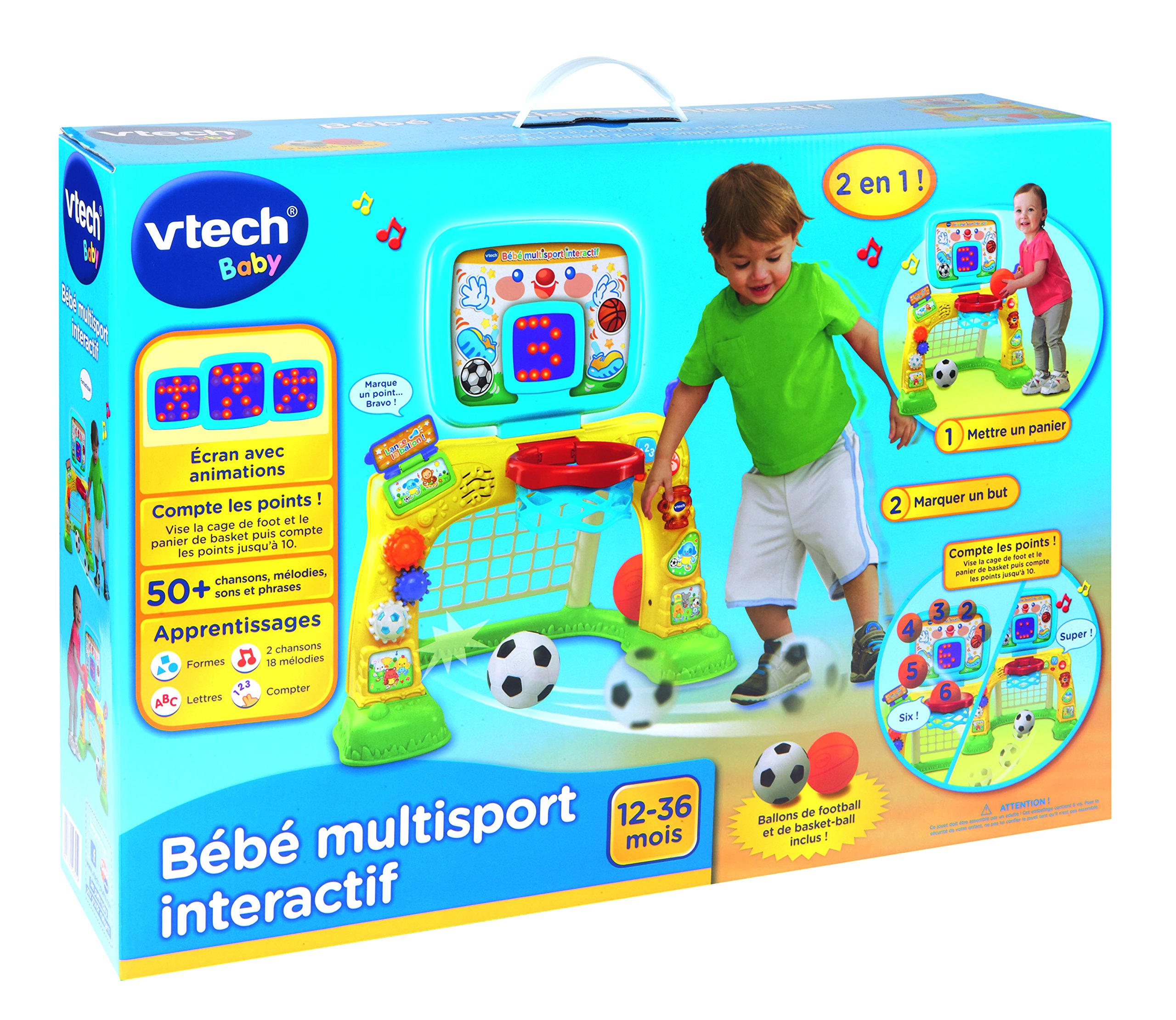 VTech – interaktives Spiel für Babys für Verschiedene Sportarten, Lernspiele, Lernzentrum
