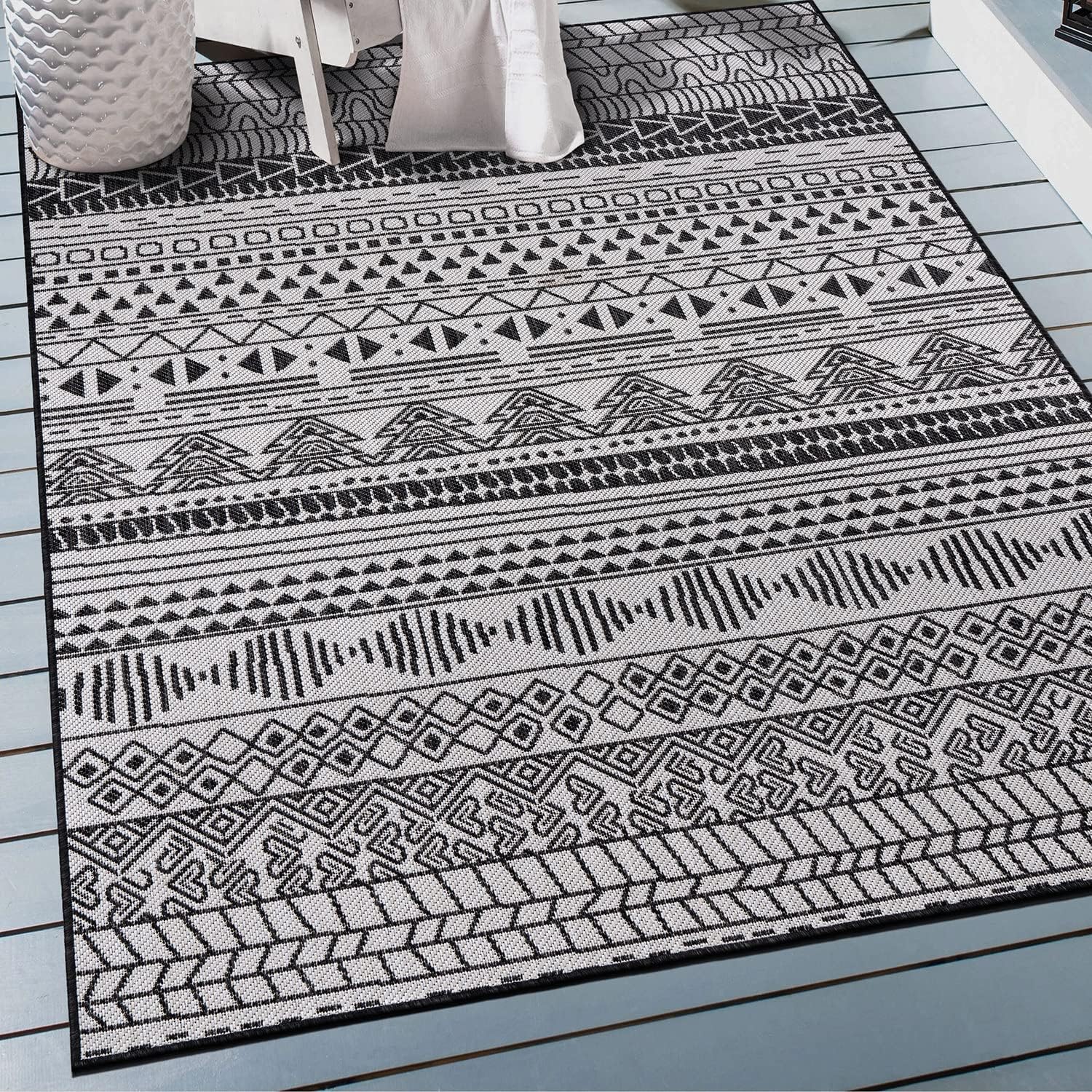 Panarea Contemporary Geometric Bohemian Textured