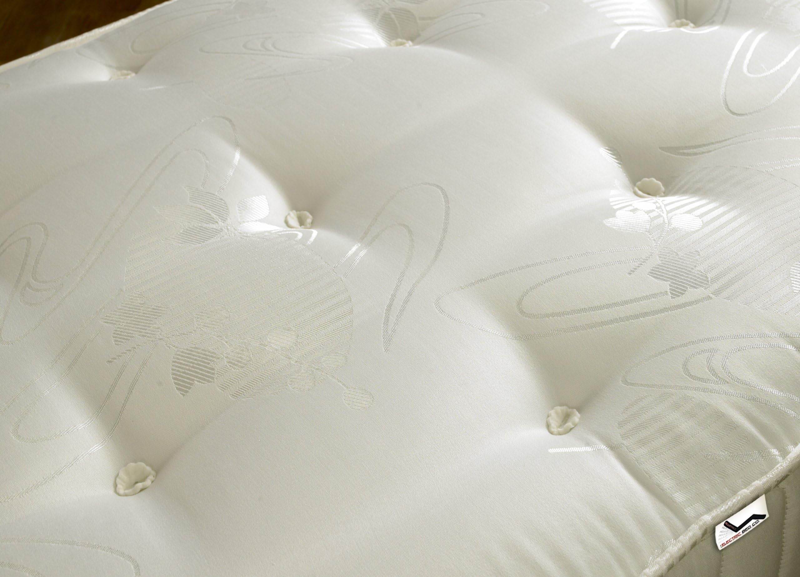 NEW 4FT6 DOUBLE ALESHA 8" ORTHOPAEDIC TUFTED HYPO ALLERGENIC MATTRESS