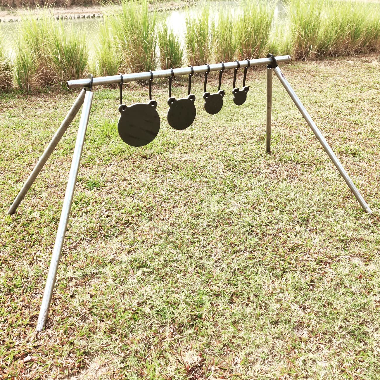 AR500 Steel Shooting Targets Gongs, Hang And Hook