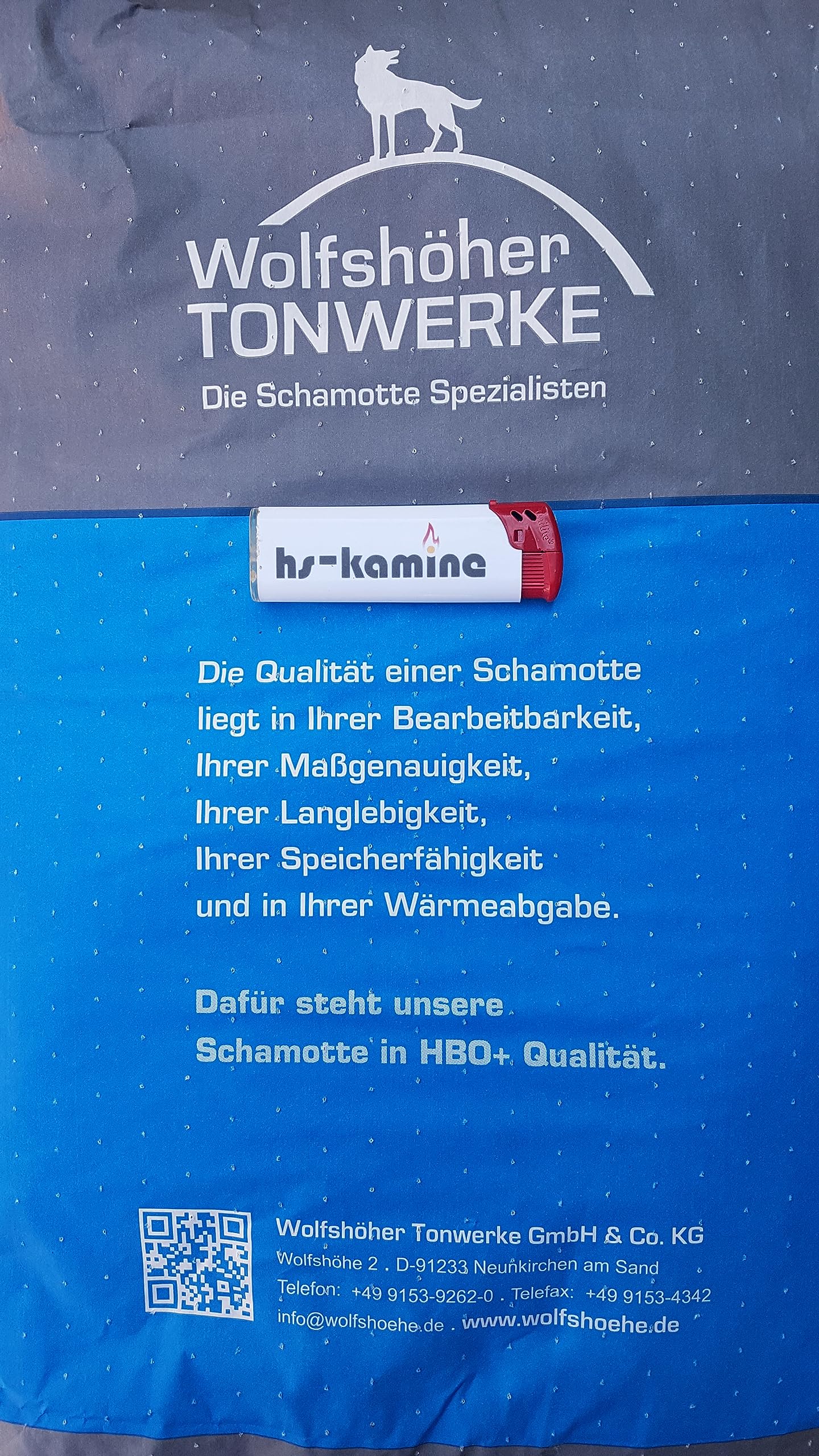 Wolfshöher Ofenbaumörtel Schamottemörtel Schamottmörtel Schamott Ofen Kamin Backofen Kachelofen Grundofen keramisch Abbindend