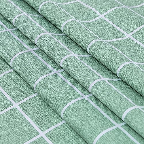 Miniatura 4 de Sancua - Mantel rectangular, PVC, 100%impermeable, diseño a cuadros