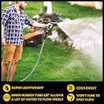 Bionic Steel Pro Metal Garden Hose 100ft, Rust Proof 304 Stainless Steel Water Hose with Brass Fittings, Flexible & Heavy Duty Hose, Lightweight, Kink Free & Easy Coil Outdoor Hose- 2021 Model