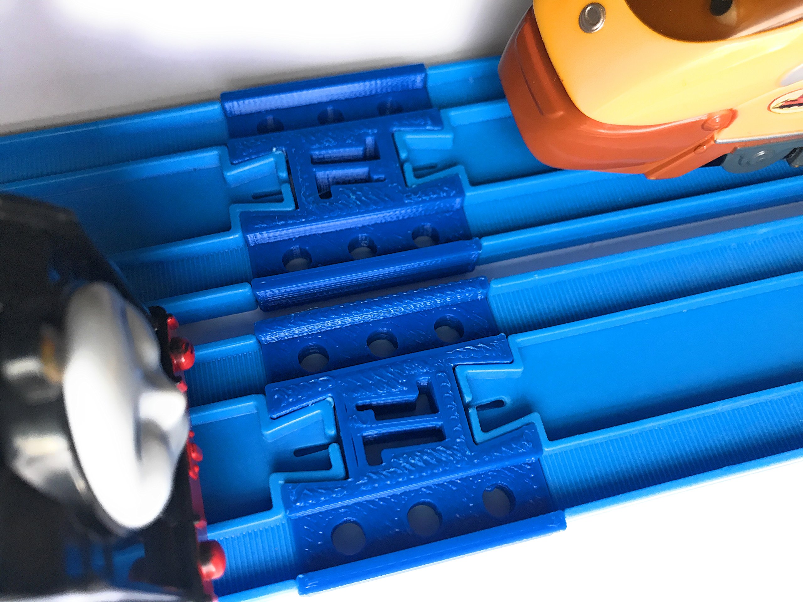 TrainLabPlarail Female Female Connector adapters (Blue)