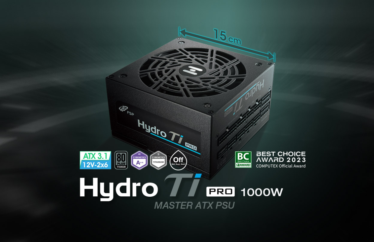 Amazon.com: FSP Hydro Ti PRO 1000W Power Supply, ATX3.1 PCIe 5.1
