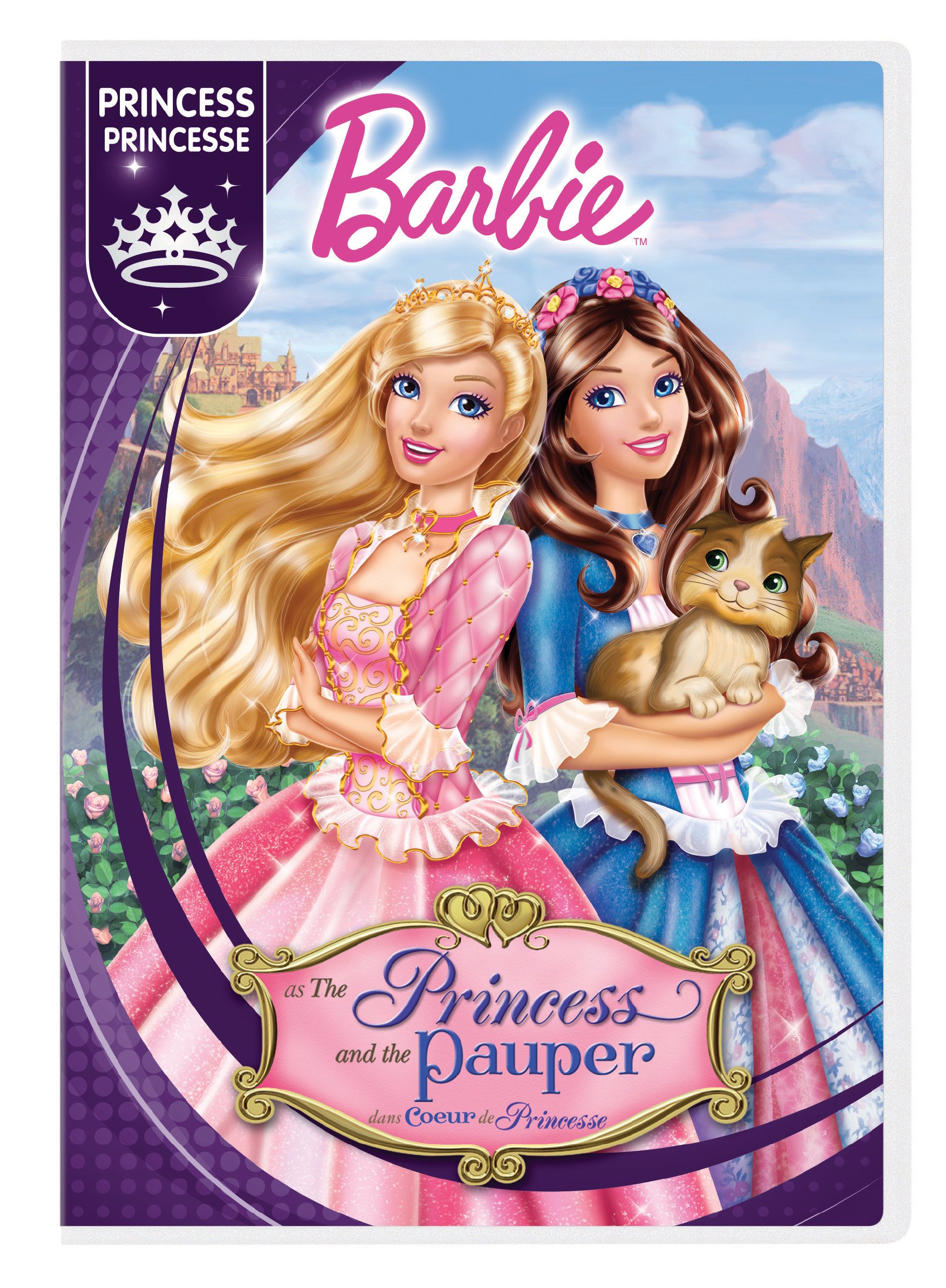 Barbie as The Princess and the Pauper - New Artwork (Bilingual) [DVD]