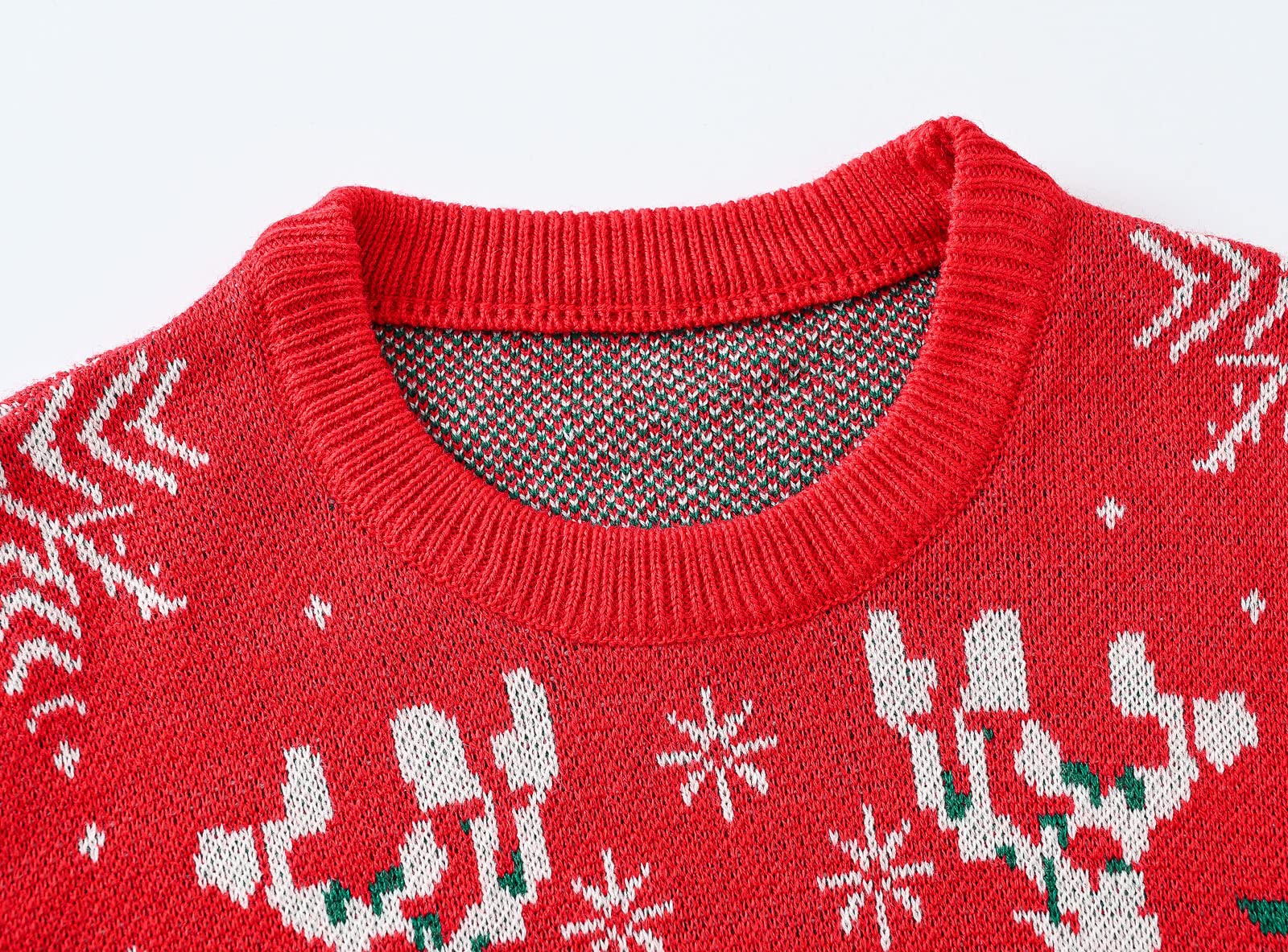 Generisch Pull en tricot chaud pour bébé et enfant - Motif de Noël - Pour les loisirs