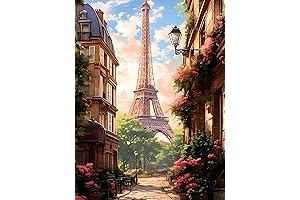 ARTMYRUI Paris Eiffel Tower Diamond Painting Kit: A Shimmering Tapestry of Lights