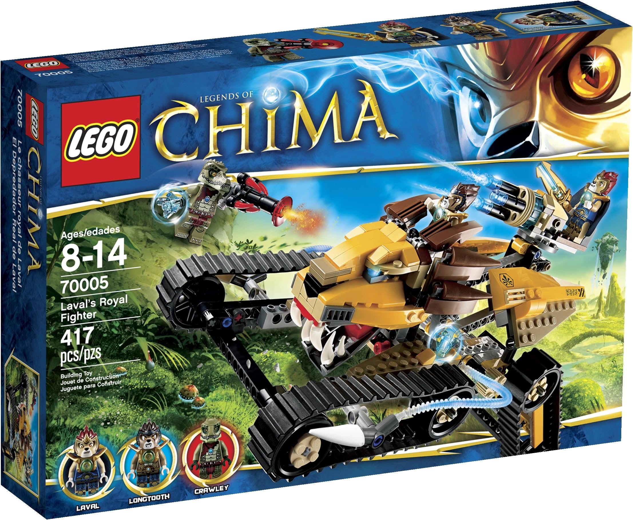 [Parallel import goods] LEGO Chima Laval Royal Fighter 70005 = Regochima Laval Royal Fighter 70005 (japan import)